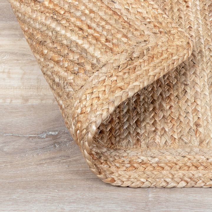 Jute Teppich Quadrat - Fair Natur