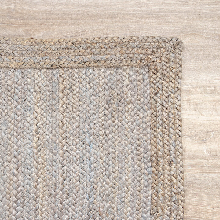 Jute Teppich - Fair Grau