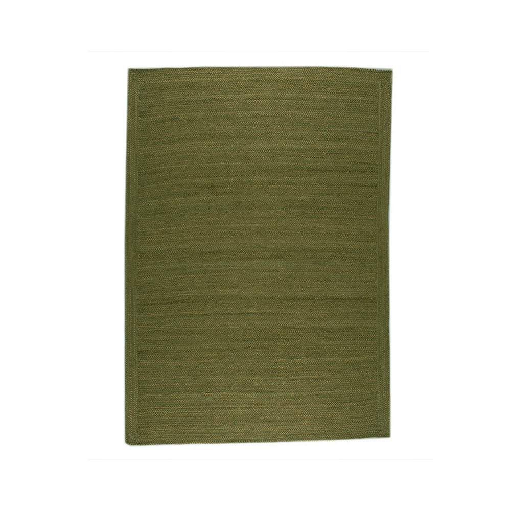 Jute Teppich - Fair Grün - sfeer