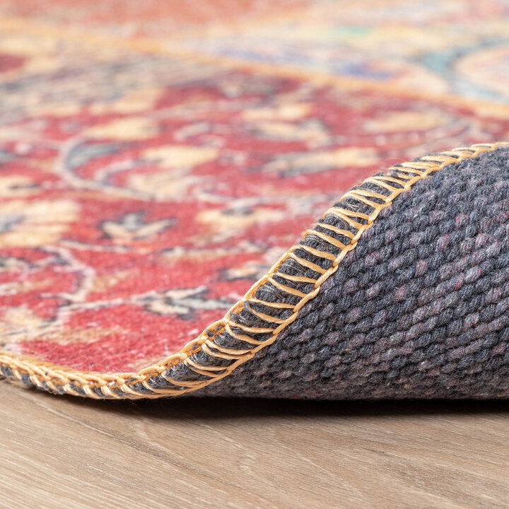 Teppich Patchwork - Moods Rot No.16