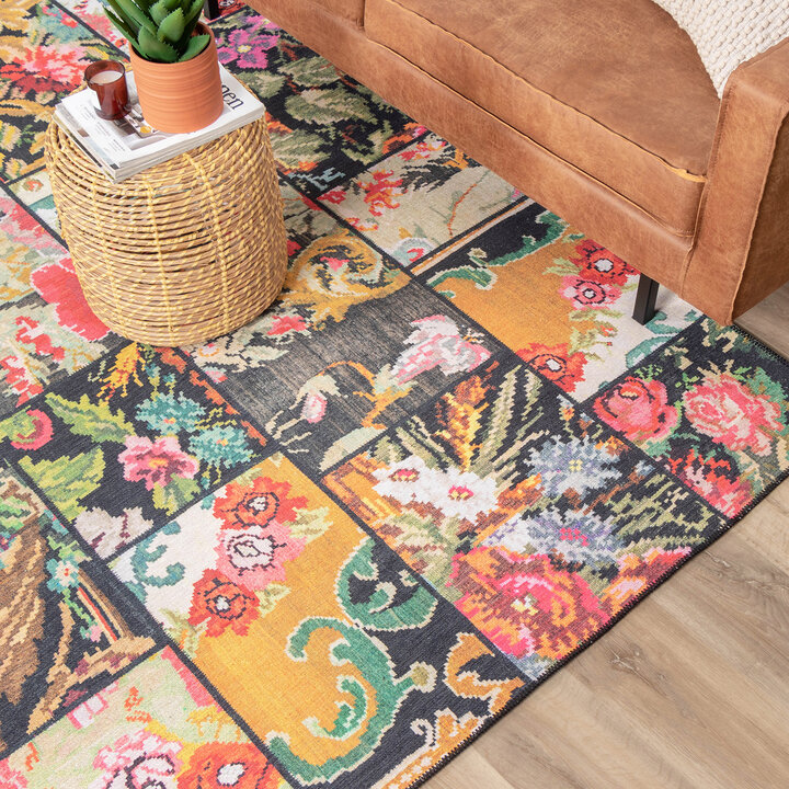 Teppich Patchwork - Moods Bunt No.17