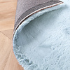 Hochflor Teppich - Comfy Supreme Hellblau - thumbnail 5