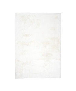 Hochflor Teppich - Comfy Supreme Weiß