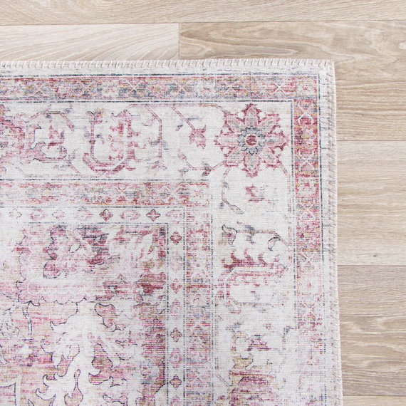 FRAAI | Home & Living Teppich Vintage - Lago Rot Rosa