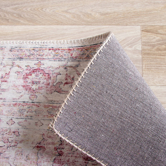 FRAAI | Home & Living Teppich Vintage - Lago Rot Rosa