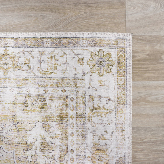 FRAAI | Home & Living Teppich Vintage - Lago Grün Creme