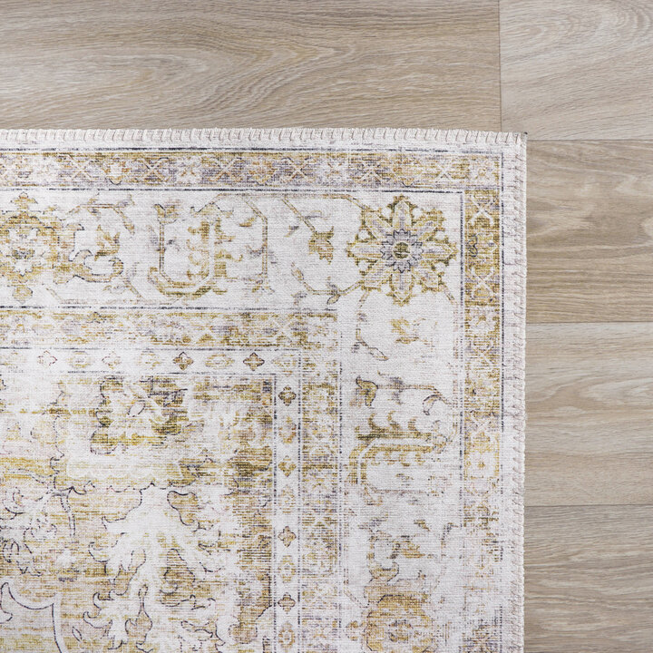 Teppich Vintage - Lago Grün Creme