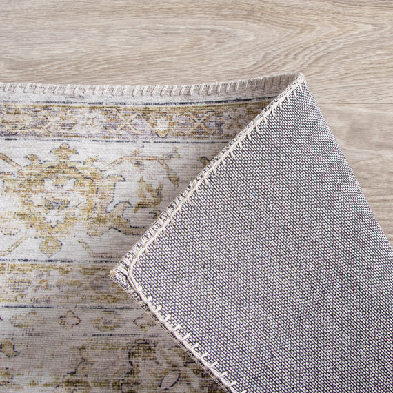 FRAAI | Home & Living Teppich Vintage - Lago Grün Creme