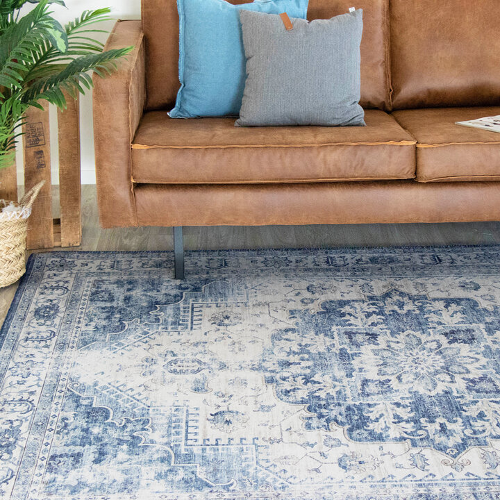 Teppich Vintage - Lago Blau