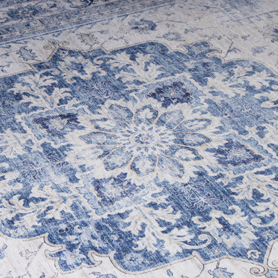 FRAAI | Home & Living Teppich Vintage - Lago Blau