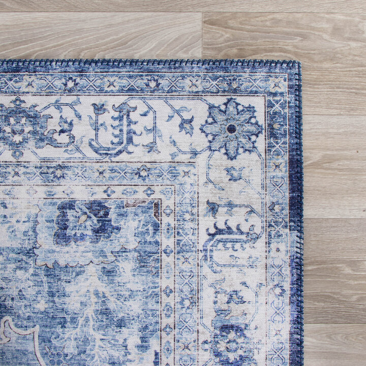 Teppich Vintage - Lago Blau