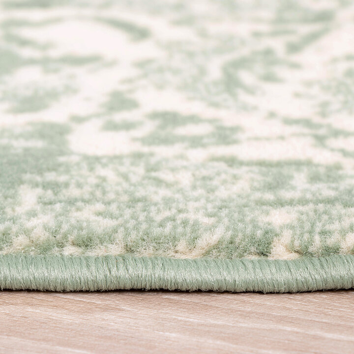 Teppich Vintage Rund - Wonder Grün