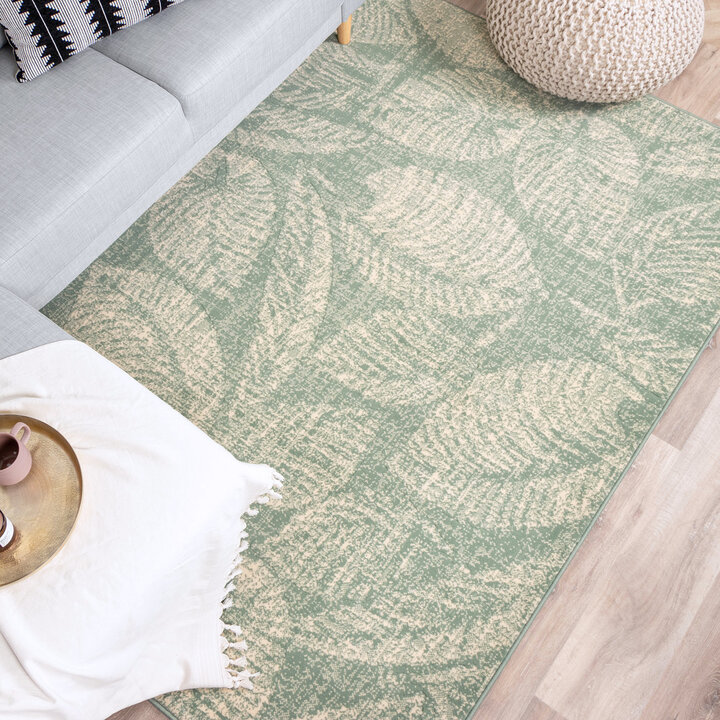 Teppich Vintage - Wonder Leaves Grün