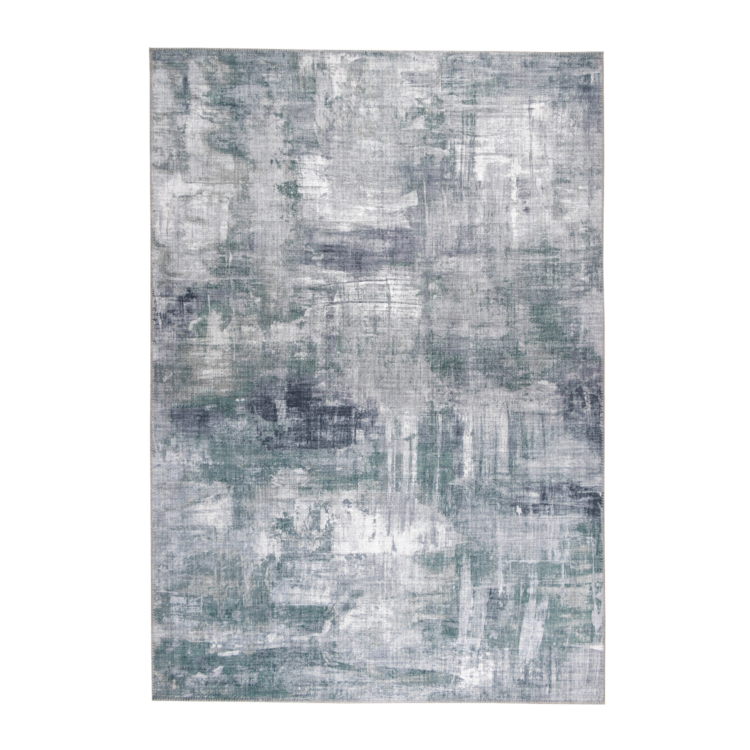Moderner Teppich - Strength Grau Grün - sfeer