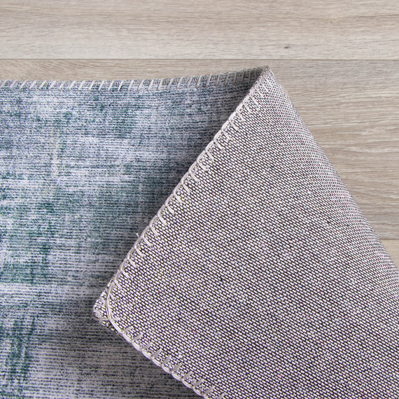 FRAAI | Home & Living Moderner Teppich - Strength Grau/Grün