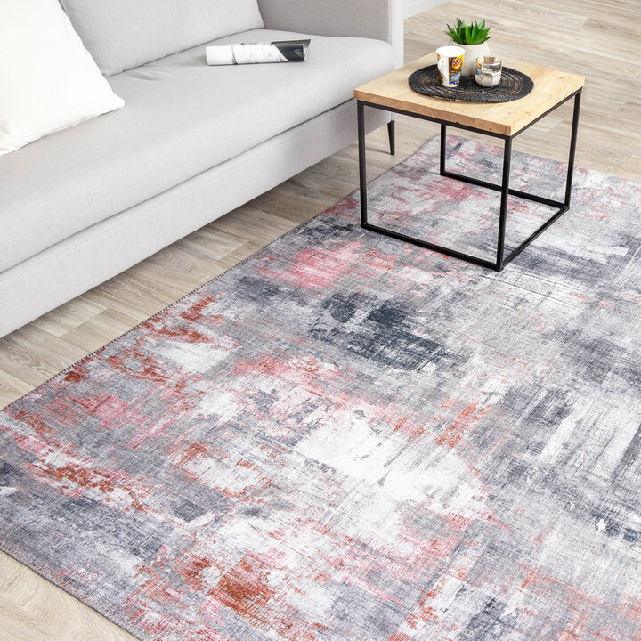 Moderner Teppich - Strength Rot Rosa