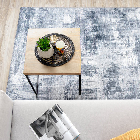 FRAAI | Home & Living Moderner Teppich - Strength Grau