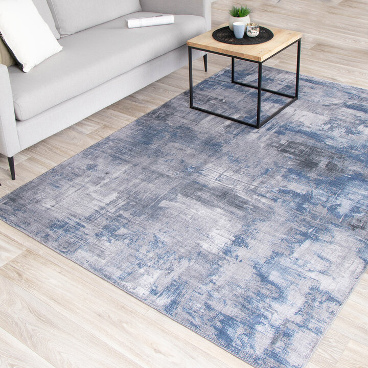 Moderner Teppich - Strength Blau