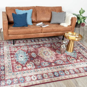 FRAAI | Home & Living Teppich Vintage - Azara Yasmin Rot