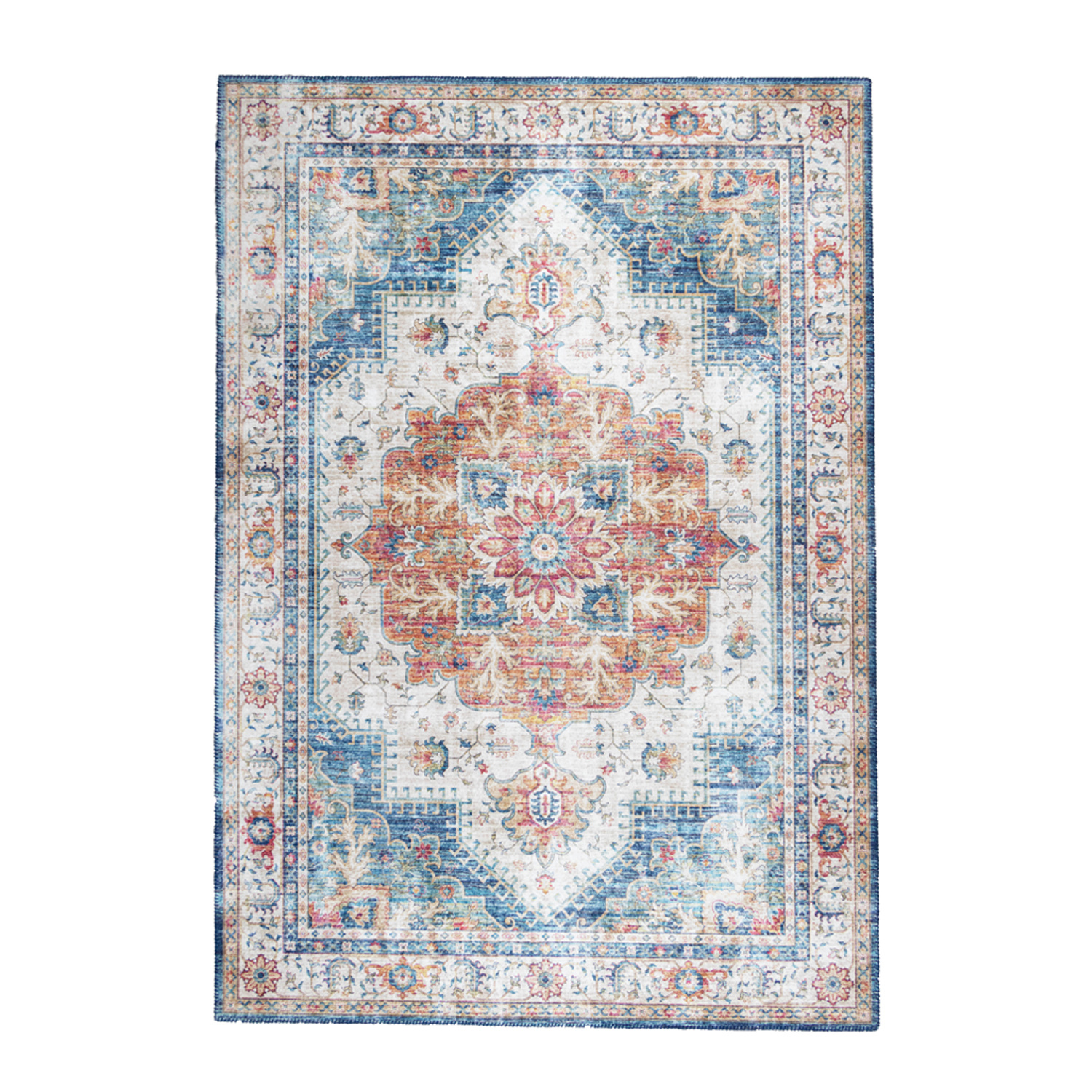 Teppich Vintage - Azara Hellblau - sfeer