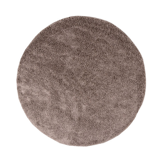 FRAAI | Home & Living Teppich Hochflor Rund - Lofty Taupe