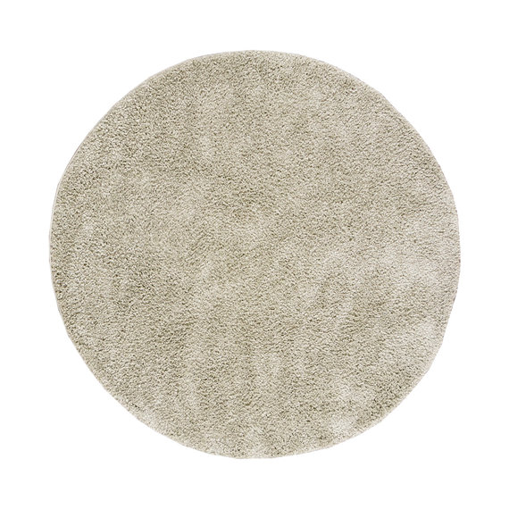 FRAAI | Home & Living Teppich Hochflor Rund - Lofty Mint