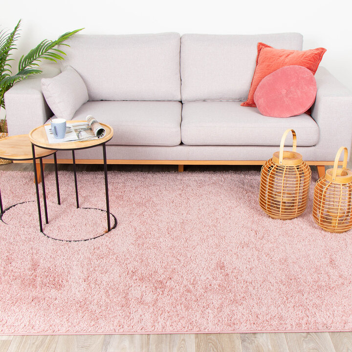Teppich Hochflor - Lofty Rosa