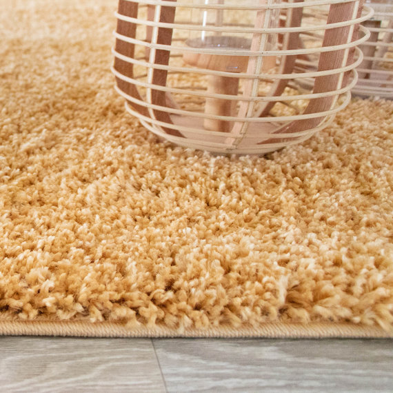 FRAAI | Home & Living Teppich Hochflor - Lofty Ockergelb