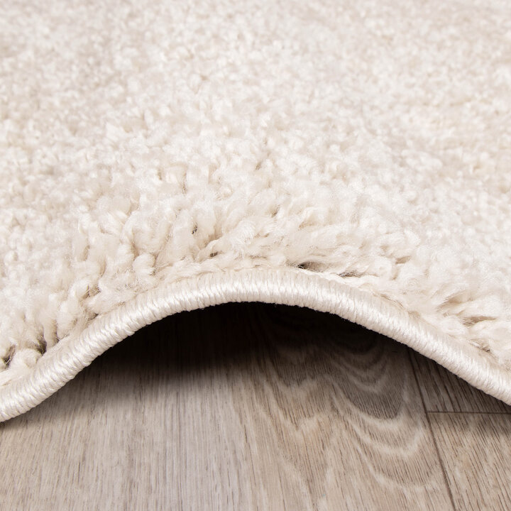 Teppich Hochflor - Lofty Creme Weiß