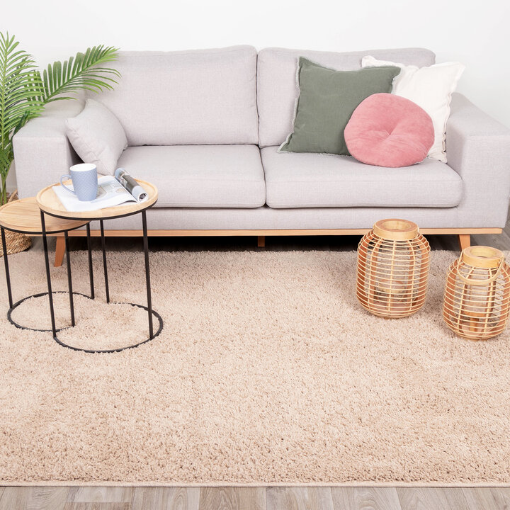 Teppich Hochflor - Lofty Beige