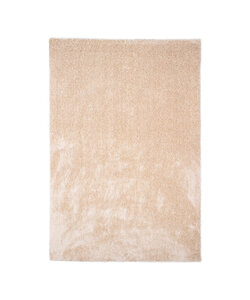 Hochflor Teppich - Glazy Beige Creme