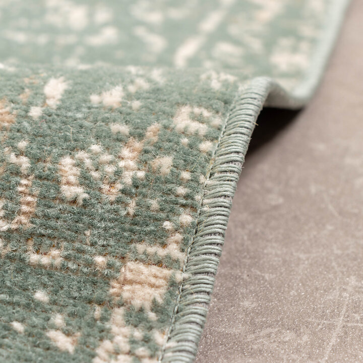 Teppich Vintage - Spring Ethnic Grün Creme