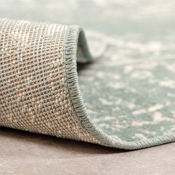 FRAAI | Home & Living Teppich Vintage - Spring Ethnic Grün Creme