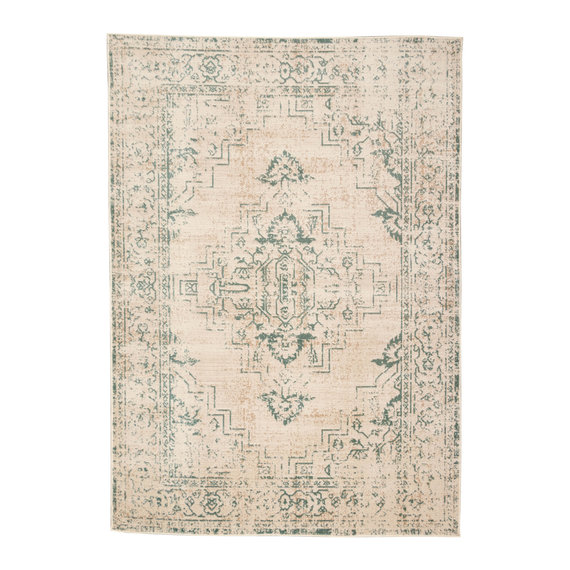FRAAI | Home & Living Teppich Vintage - Spring Ethnic Creme Grün