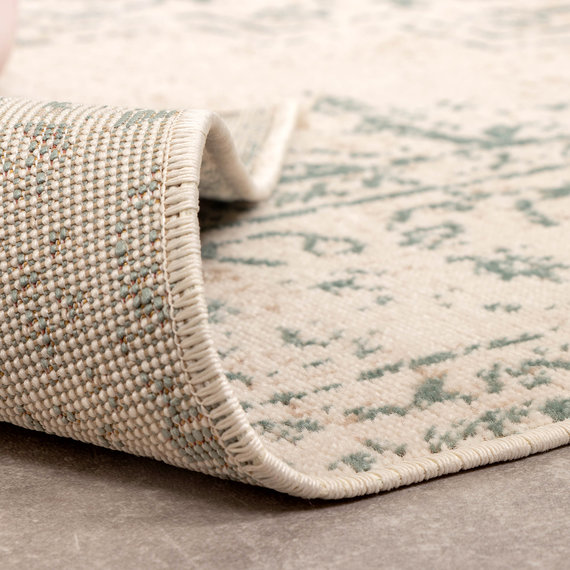 FRAAI | Home & Living Teppich Vintage - Spring Ethnic Creme Grün