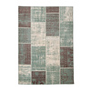 Teppich Vintage - Spring Patchwork Grün Grau - thumbnail 1