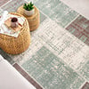 Teppich Vintage - Spring Patchwork Grün Grau - thumbnail 3