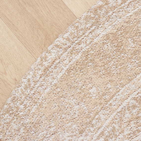 FRAAI | Home & Living Teppich Vintage Rund - Admire Beige