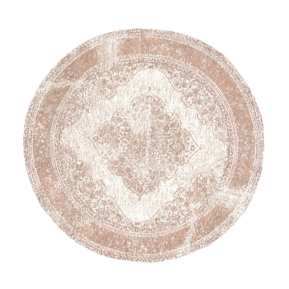 FRAAI | Home & Living Teppich Vintage Rund - Admire Taupe