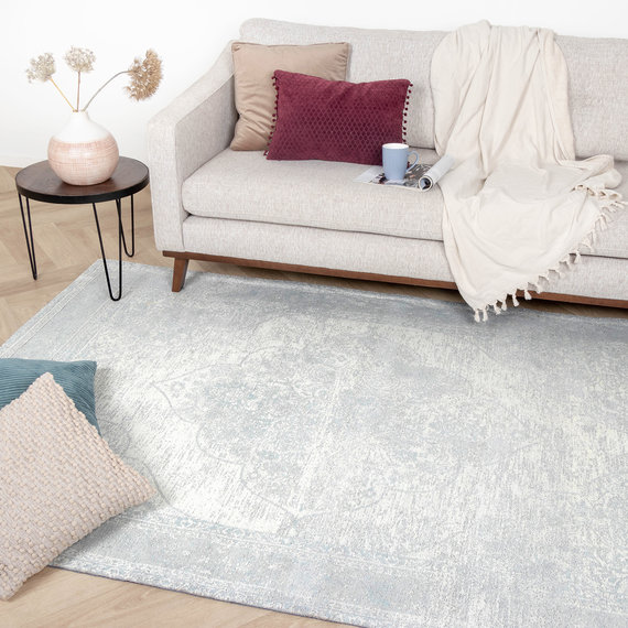 FRAAI | Home & Living Teppich Vintage - Admire Hellgrau