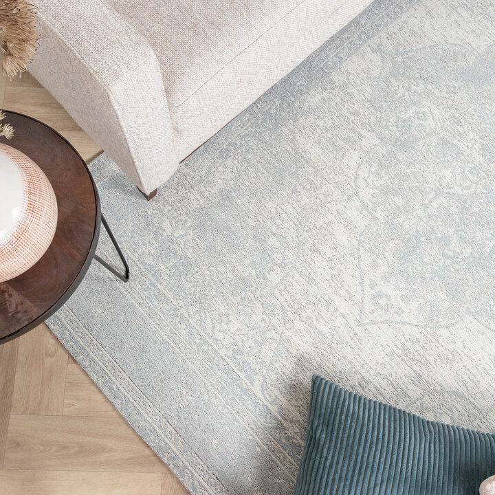 Teppich Vintage - Admire Hellgrau