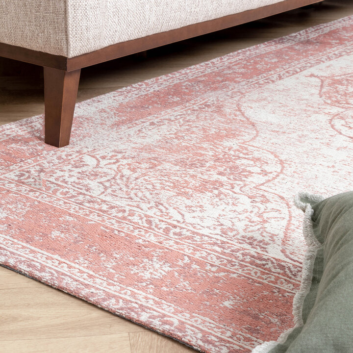 Teppich Vintage - Admire Rosa