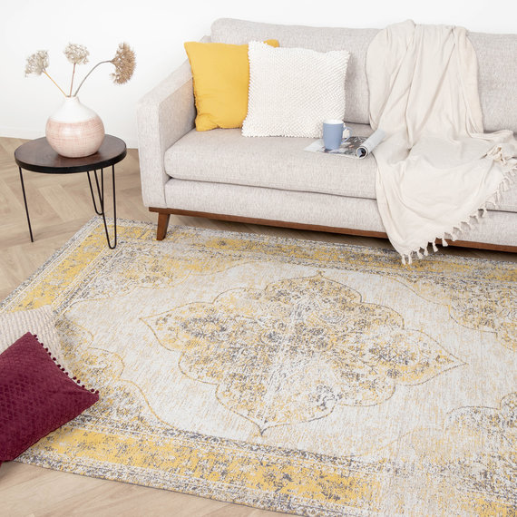 FRAAI | Home & Living Teppich Vintage - Admire Gelb