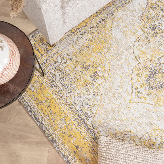 FRAAI | Home & Living Teppich Vintage - Admire Gelb