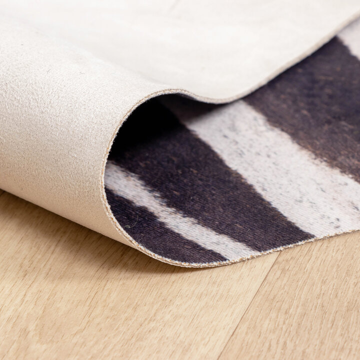 Zebrafell - Bovine Schwarz Weiß