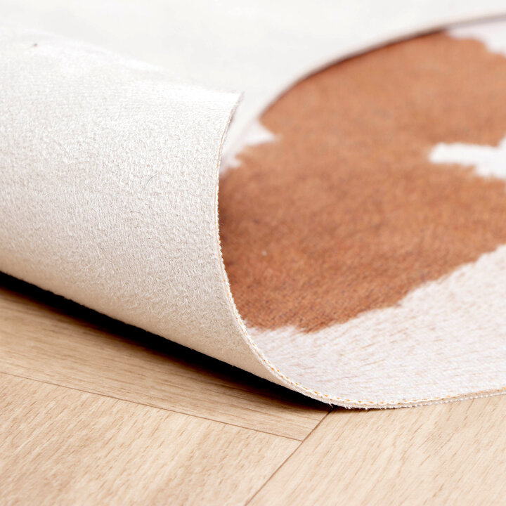 Kuhfell - Bovine Braun Weiß