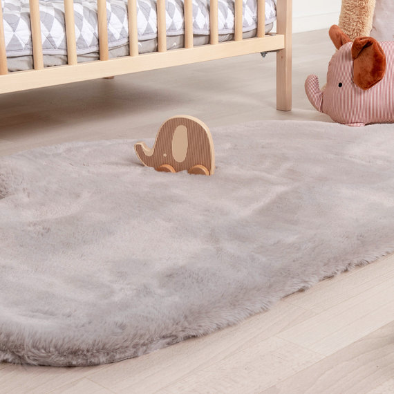 FRAAI | Home & Living Kinderteppich - Huggy Wolke Grau