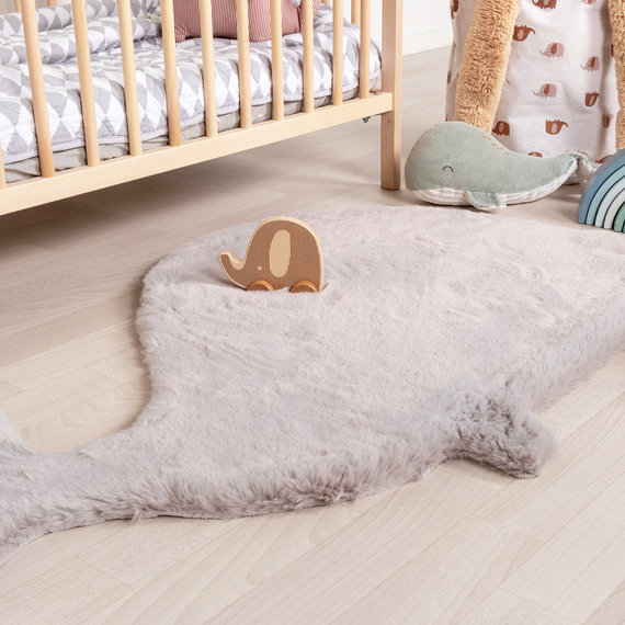 FRAAI | Home & Living Kinderteppich - Huggy Wal Grau