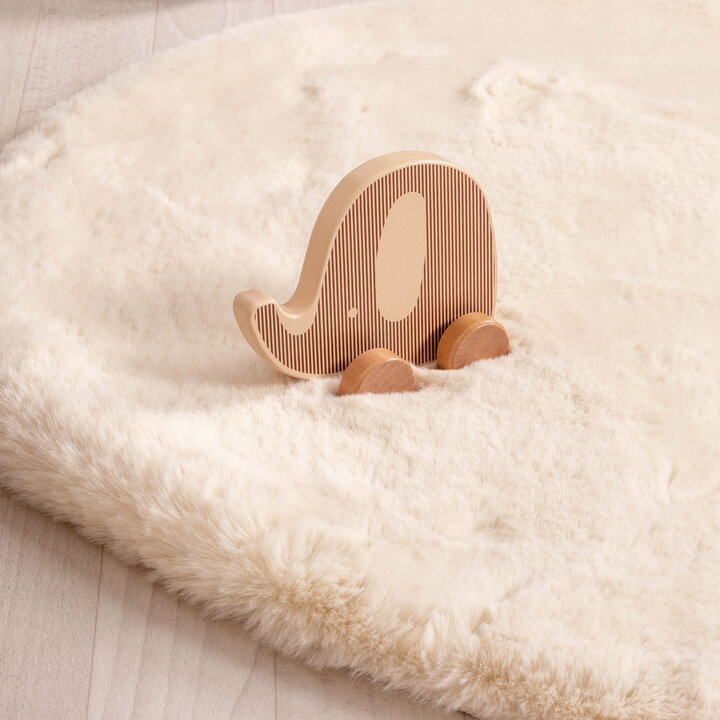 Kinderteppich - Huggy Wal Creme