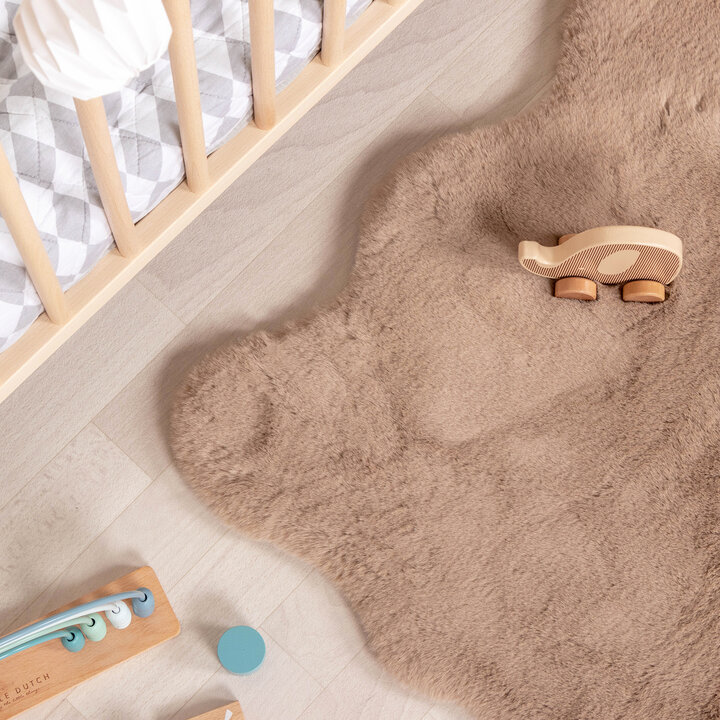 Kinderteppich - Huggy Schaf Taupe